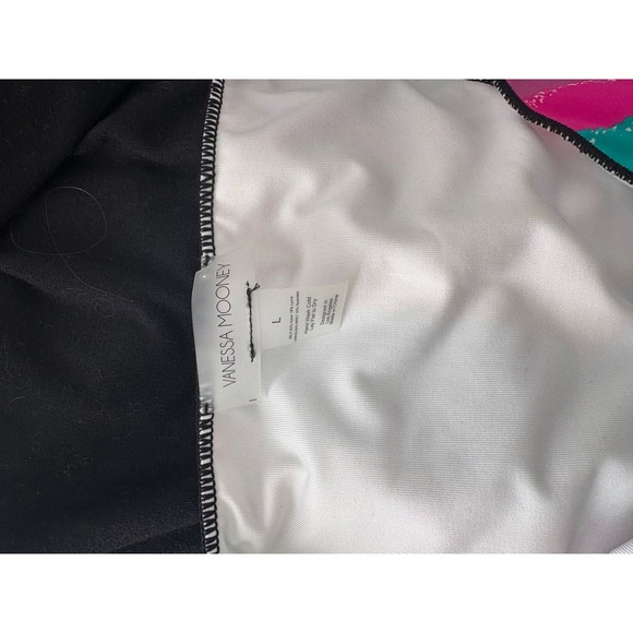 NWT - Vanessa Mooney The Aubrey Bikini Bottom – Multi – Size Large - Picture 3 of 4